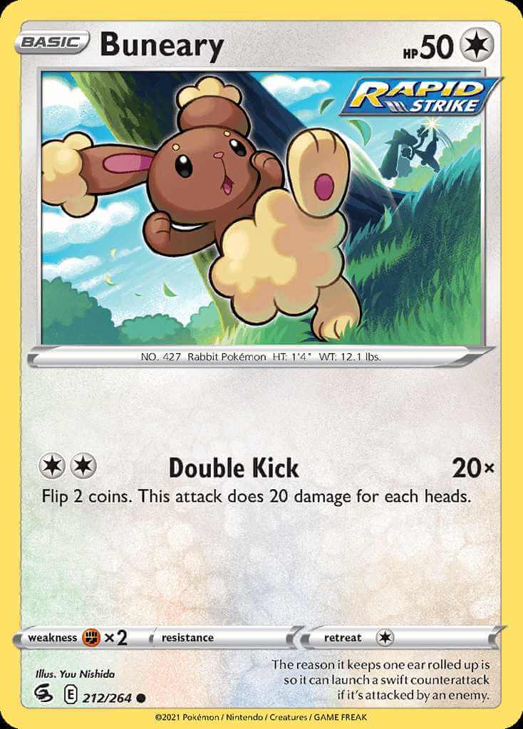 212/264 Buneary - Fusion Strike