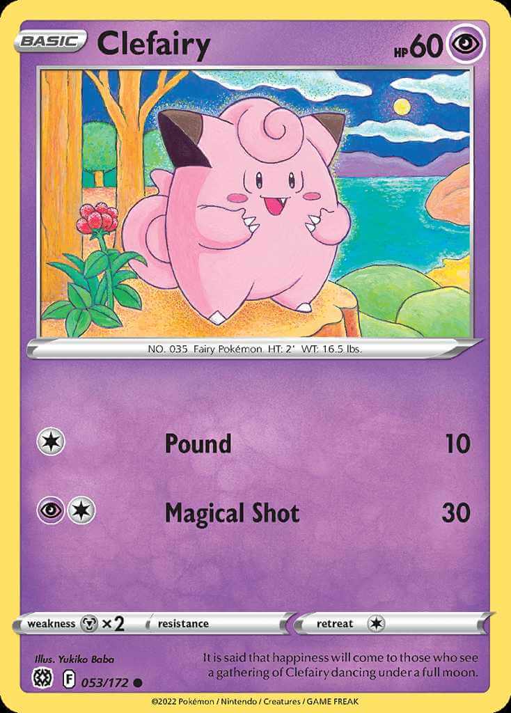 053/172 Clefairy - Brilliant Stars