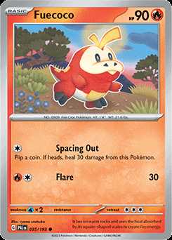 035/193 Fuecoco - Paldea Evolved