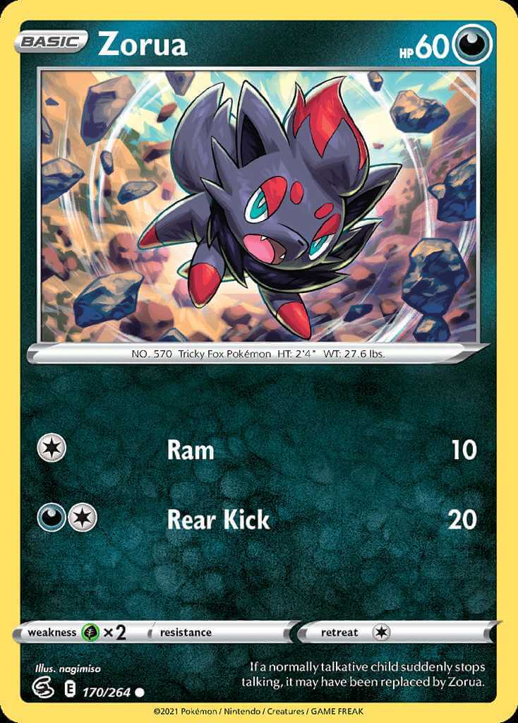 170/264 Zorua - Fusion Strike