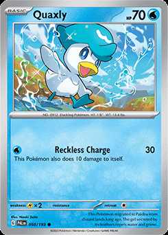 050/193 Quaxly - Paldea Evolved