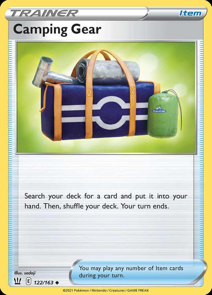 122/163 Camping Gear - Battle Styles