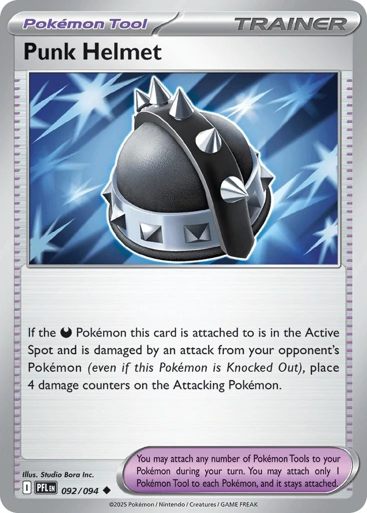 092/094 Punk Helmet - Phantasmal Flames