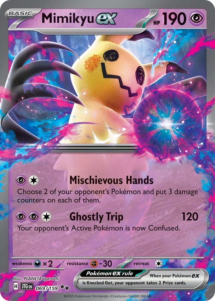 069/159 Mimikyu ex - Journey Together