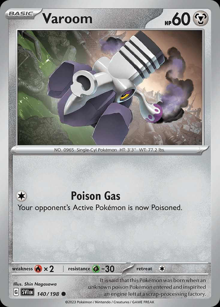 140/198 Varoom - Scarlet and Violet
