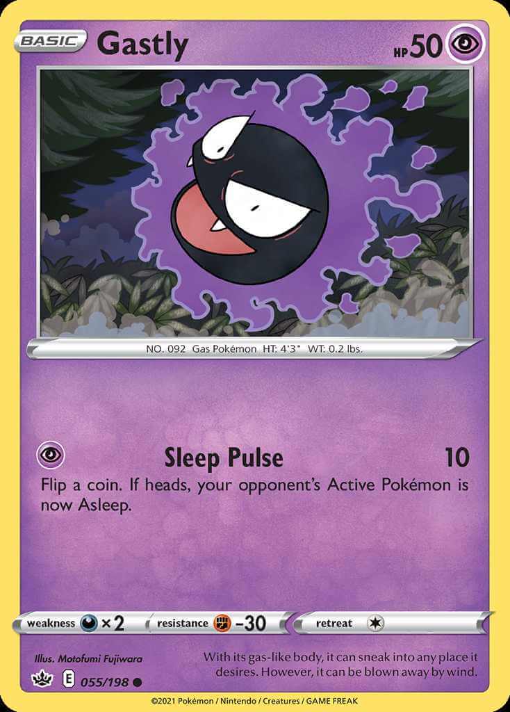 055/198 Gastly - Chilling Reign