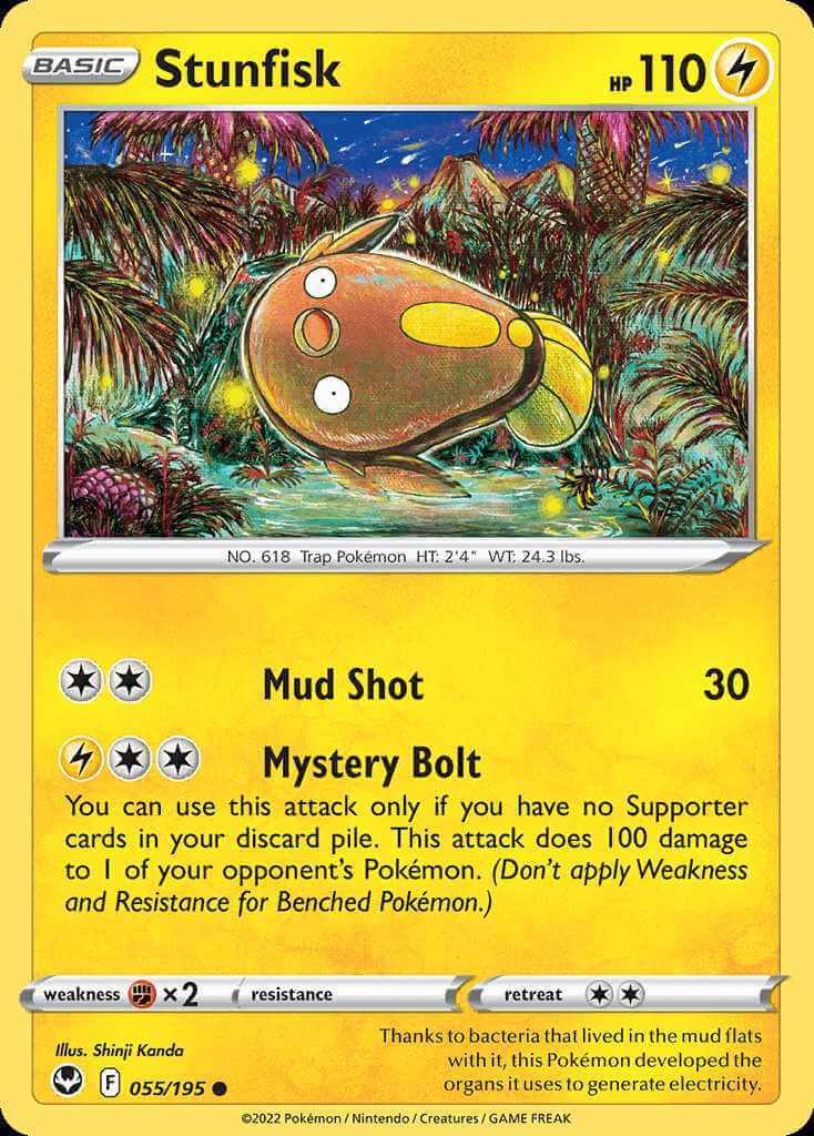 055/195 Stunfisk - Silver Tempest