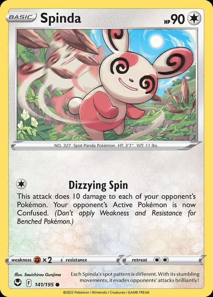 141/195 Spinda - Silver Tempest