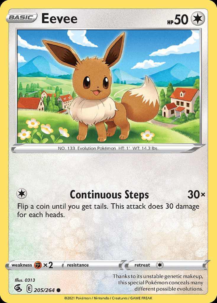205/264 Eevee - Fusion Strike