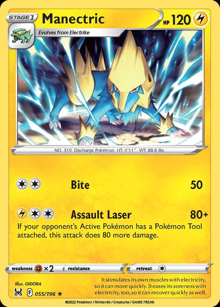 055/196 Manectric - Lost Origin
