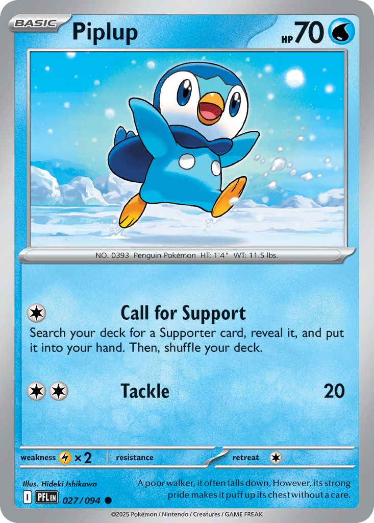 027/094 Piplup - Phantasmal Flames