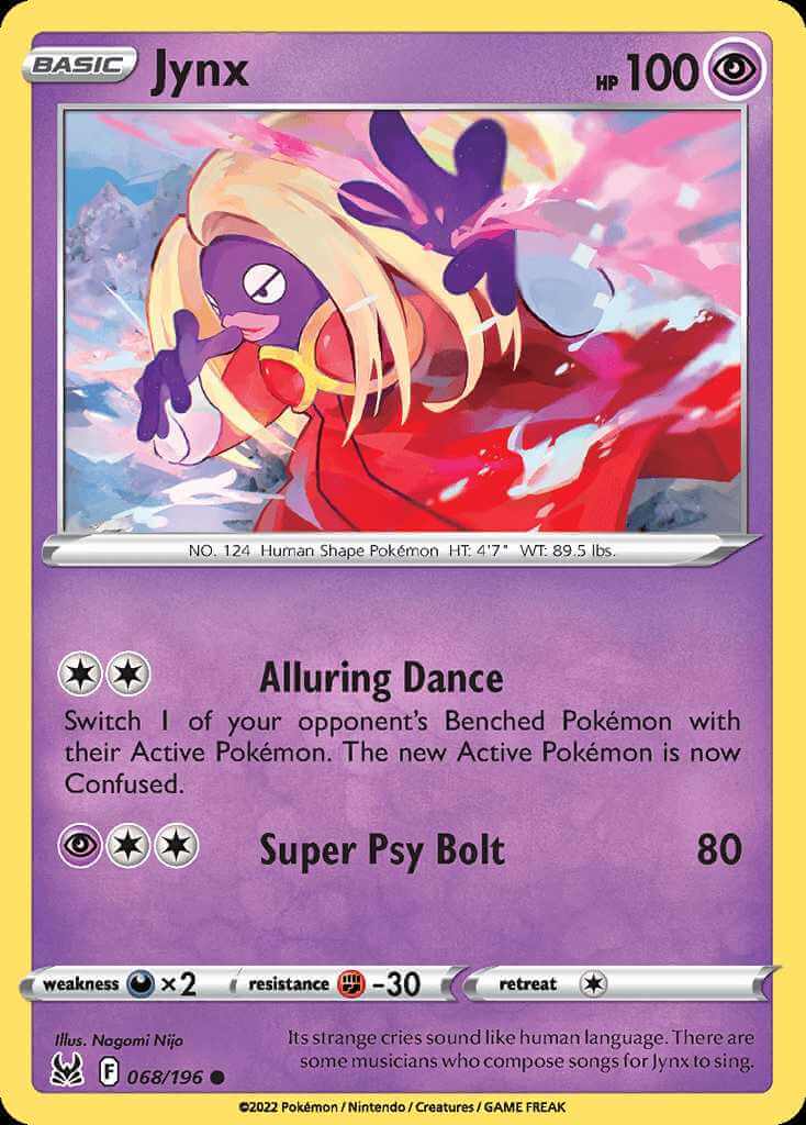 068/196 Jynx - Lost Origin