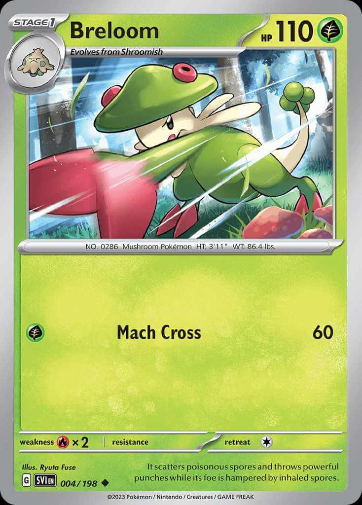 004/198 Breloom - Scarlet and Violet