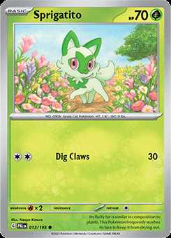 013/193 Sprigatito - Paldea Evolved