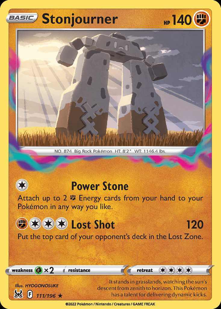 111/196 Stonjourner - Lost Origin