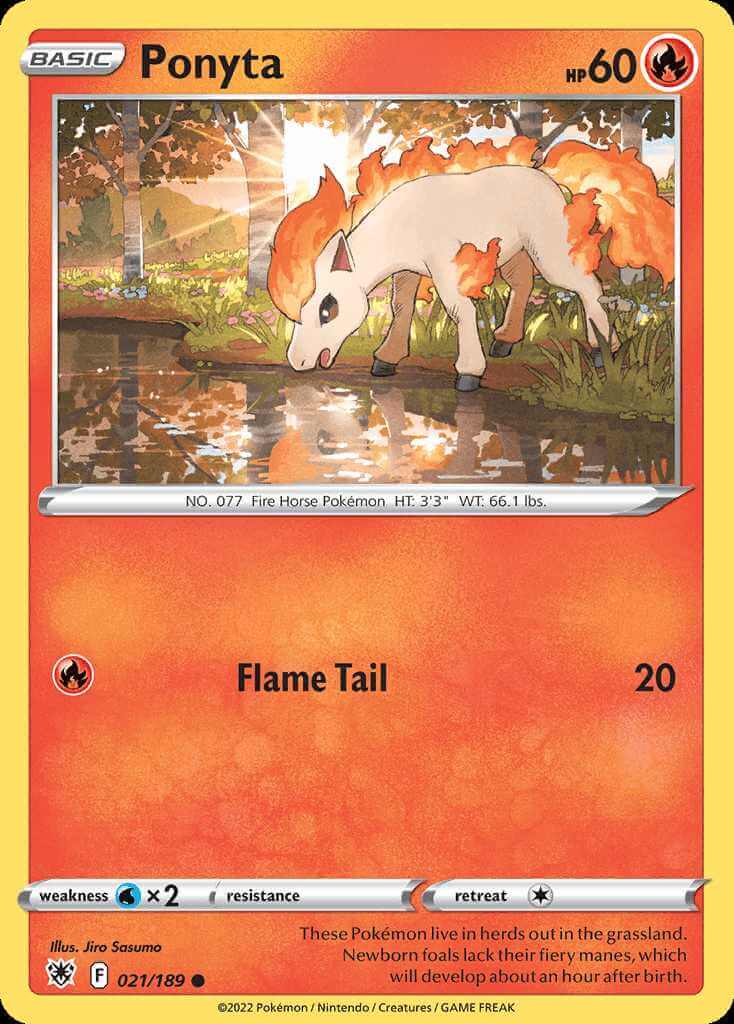 021/189 Ponyta - Astral Radiance