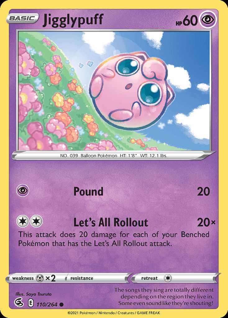 110/264 Jigglypuff - Fusion Strike