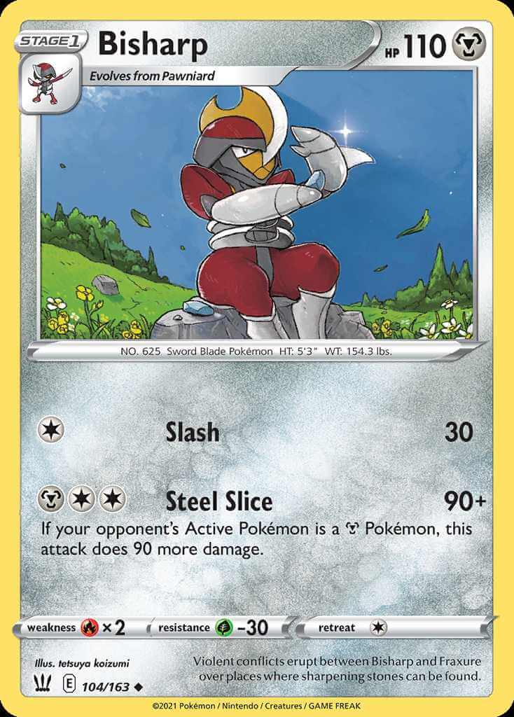 104/163 Bisharp - Battle Styles
