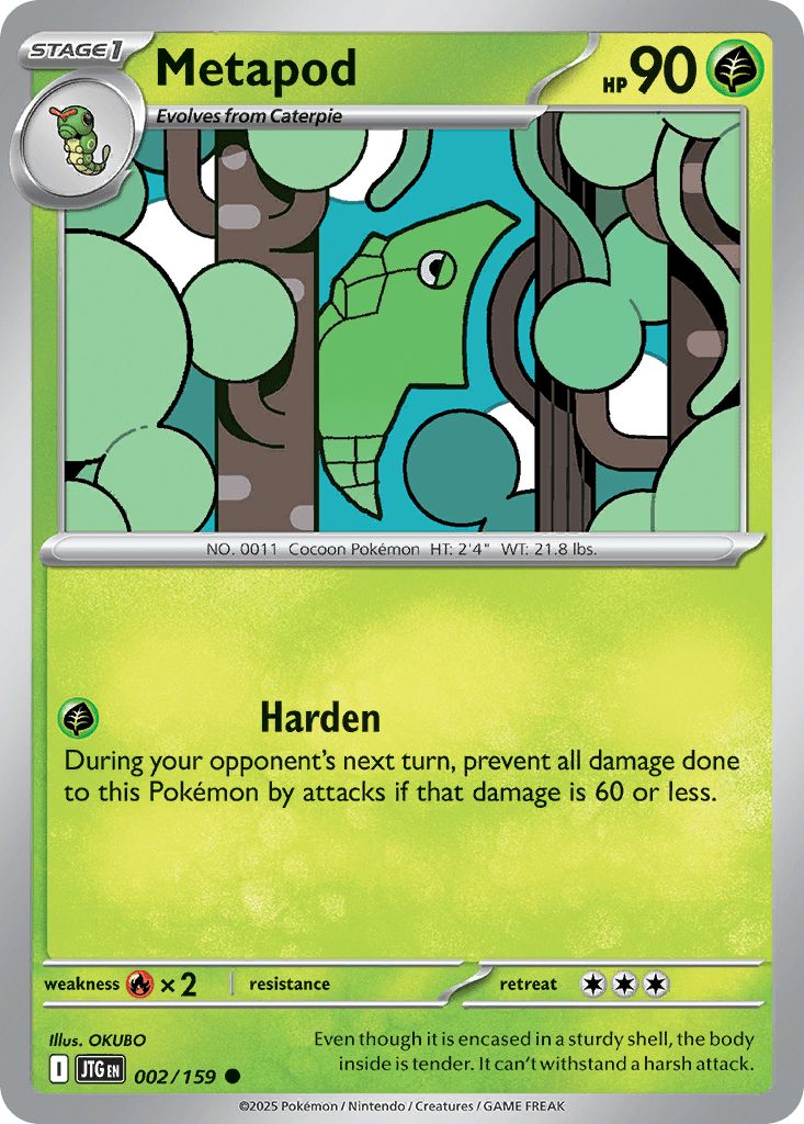 002/159 Metapod - Journey Together
