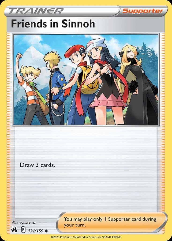 131/159 Friends in Sinnoh - Crown Zenith