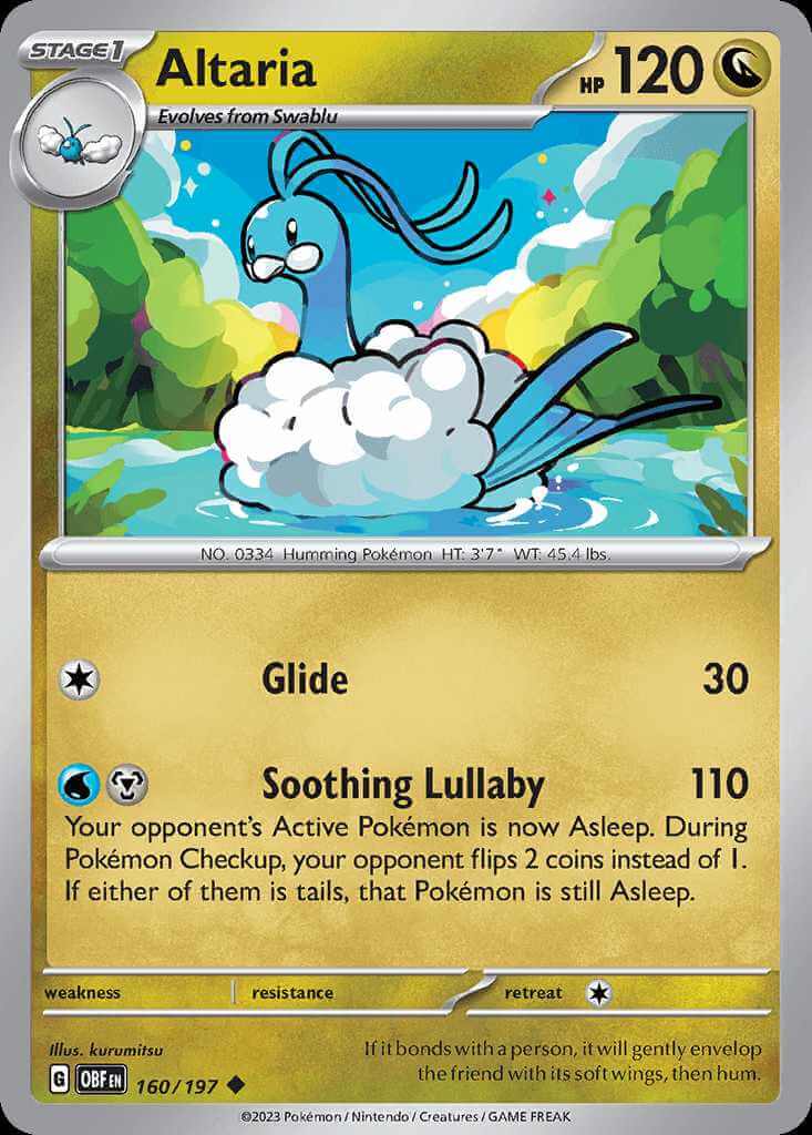 160/197 Altaria - Obsidian Flames