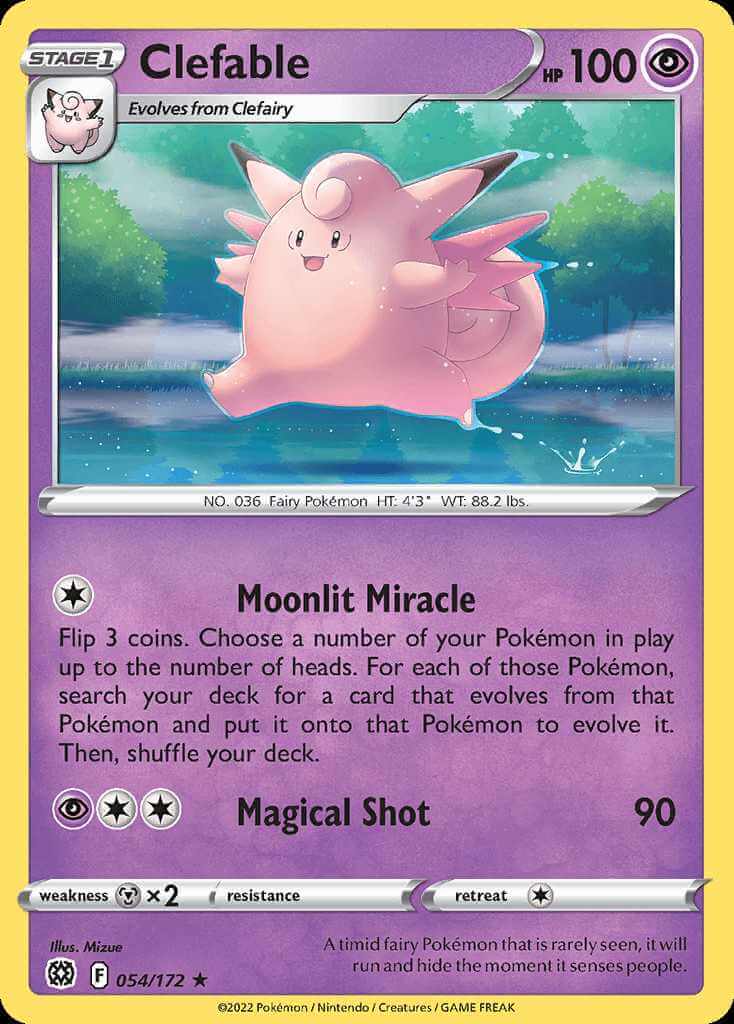 054/172 Clefable - Brilliant Stars