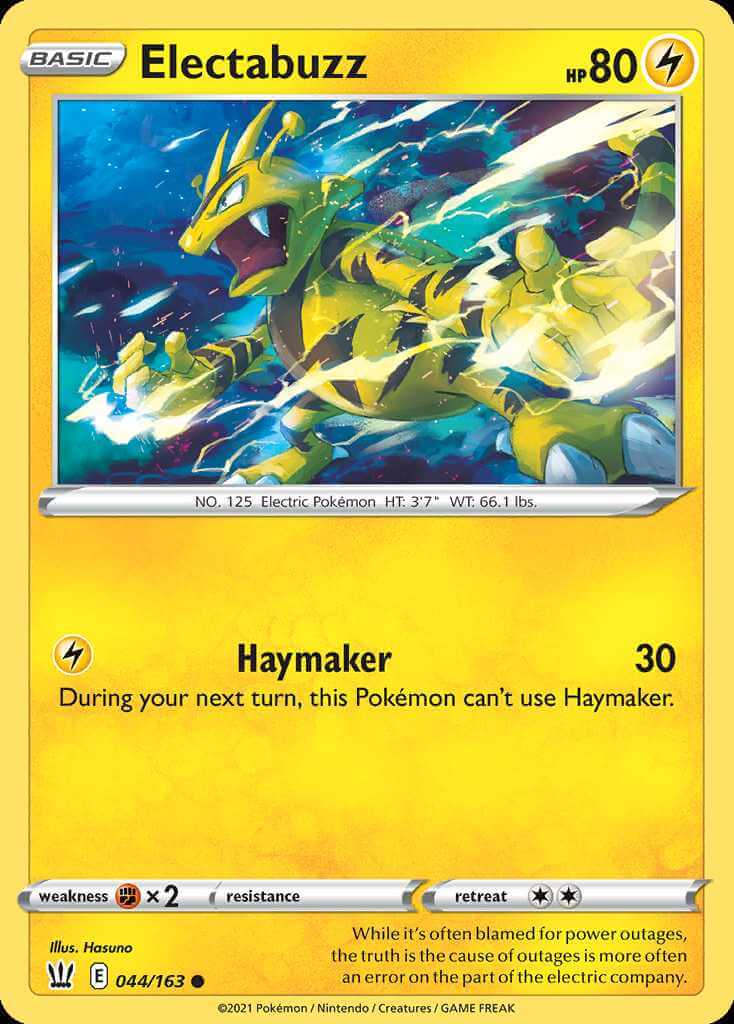 044/163 Electabuzz - Battle Styles