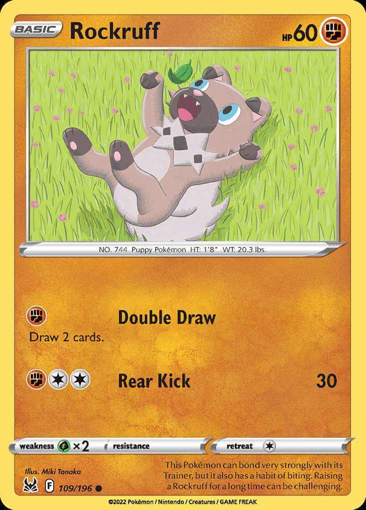 109/196 Rockruff - Lost Origin