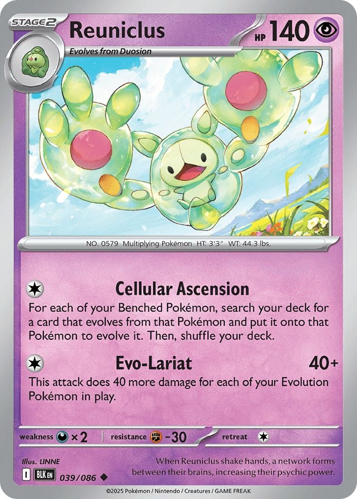 039/086 Reuniclus - Black Bolt