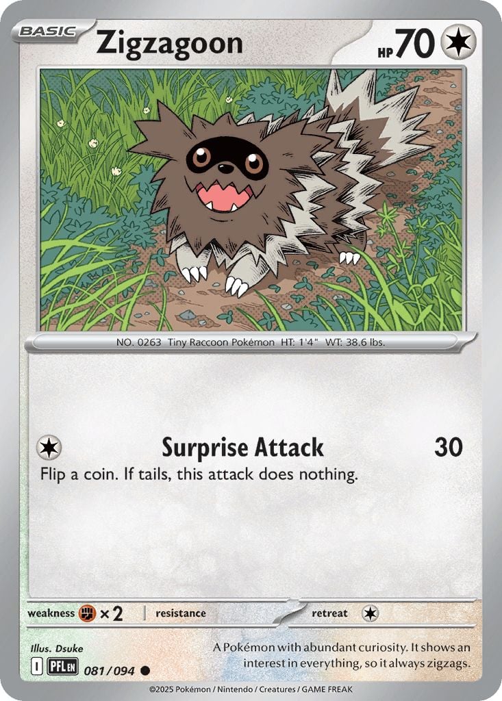 081/094 Zigzagoon - Phantasmal Flames