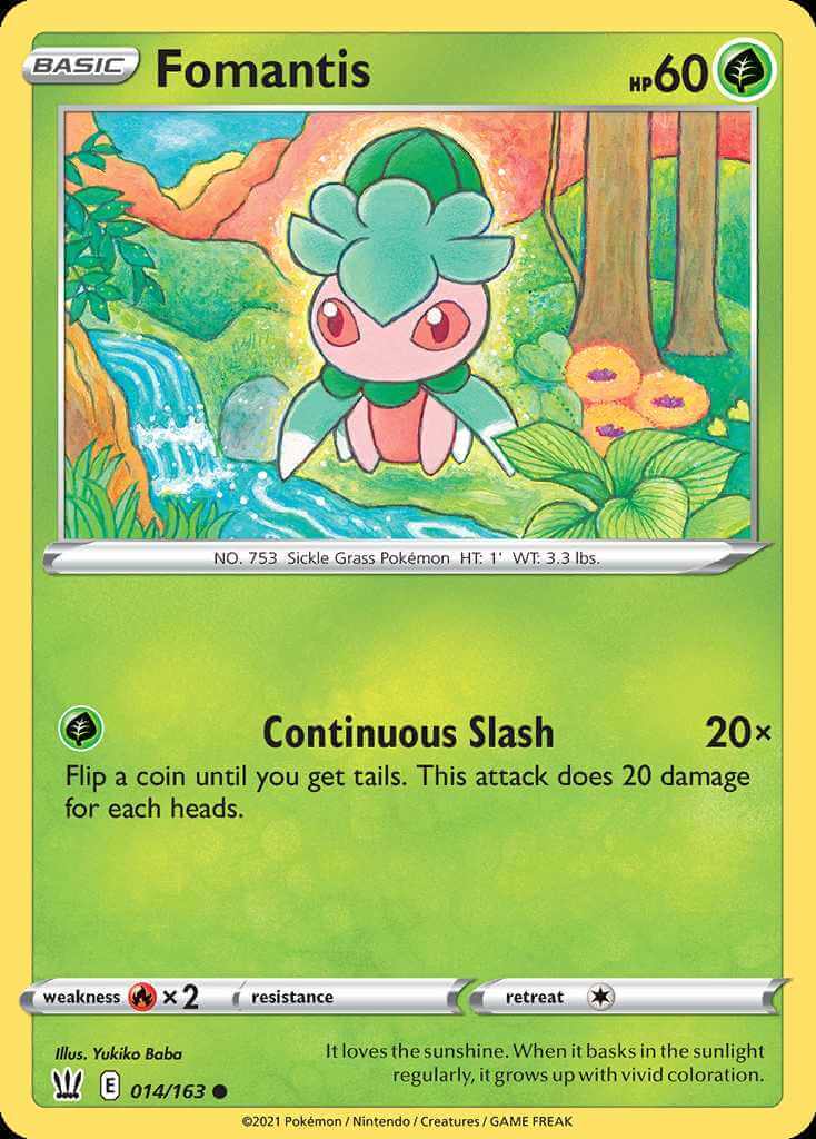 014/163 Fomantis - Battle Styles