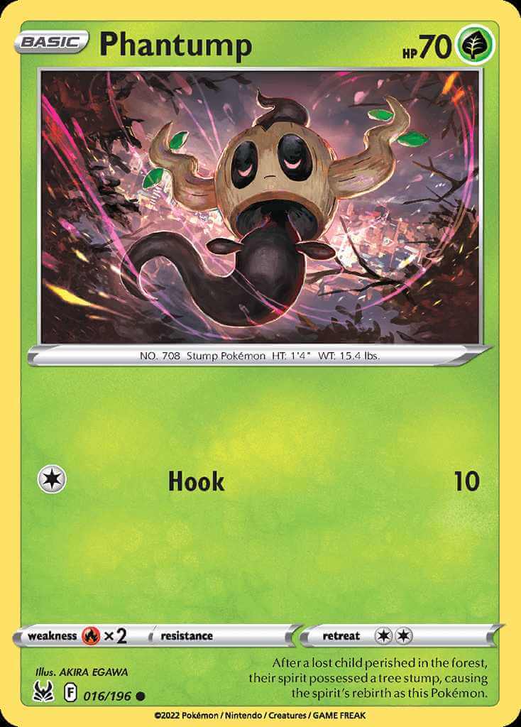 016/196 Phantump - Lost Origin