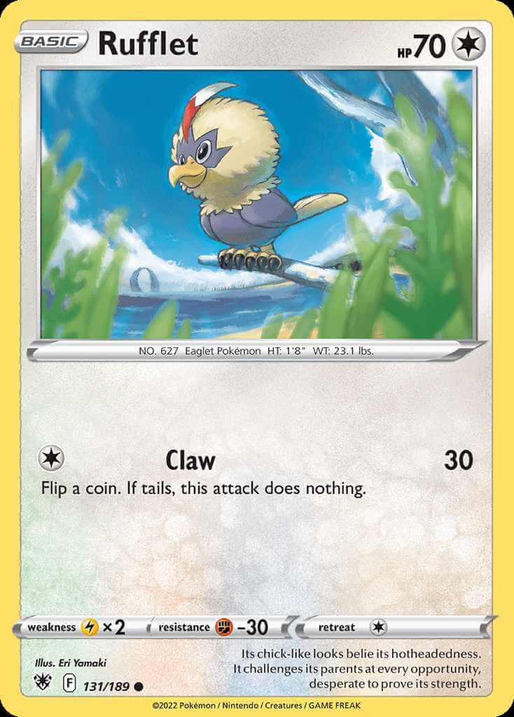 131/189 Rufflet - Astral Radiance