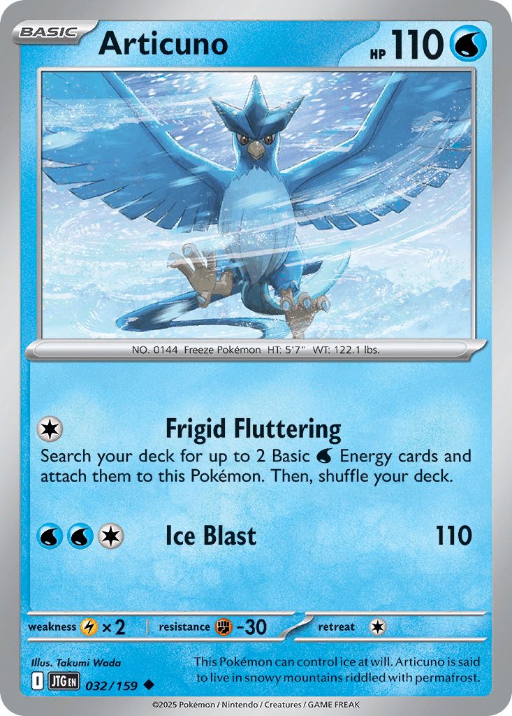 032/159 Articuno - Journey Together