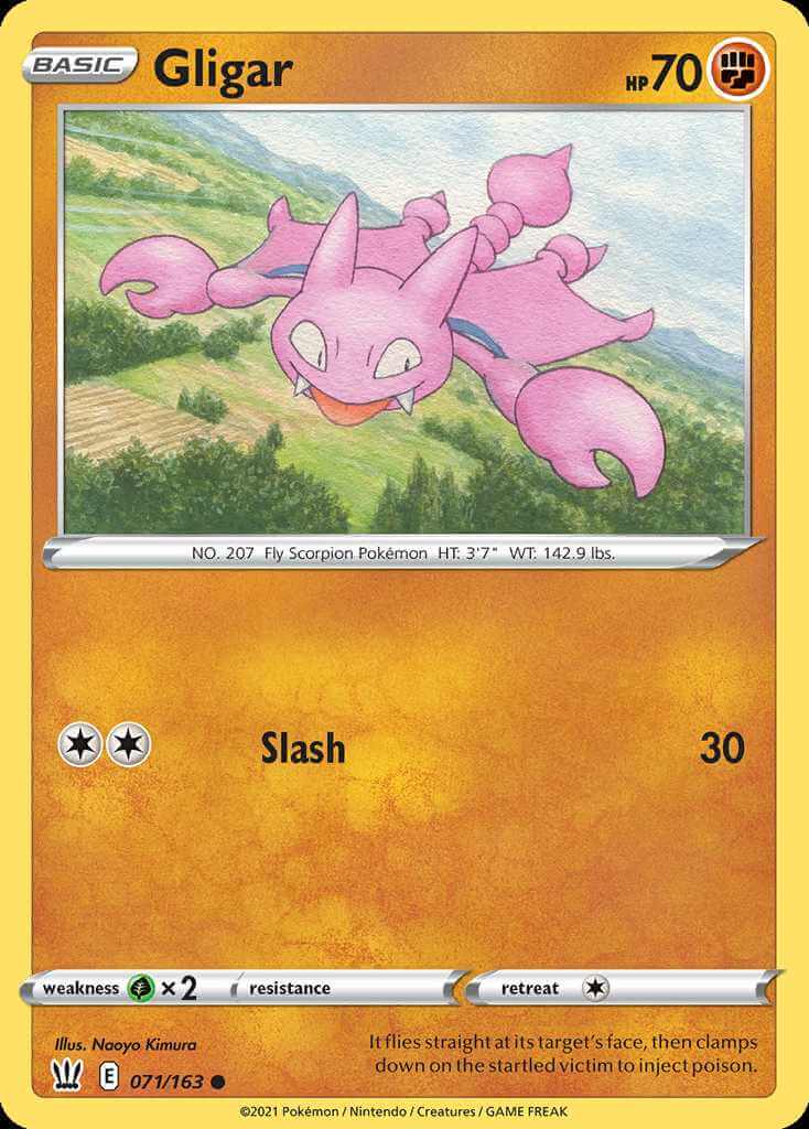 071/163 Gligar - Battle Styles