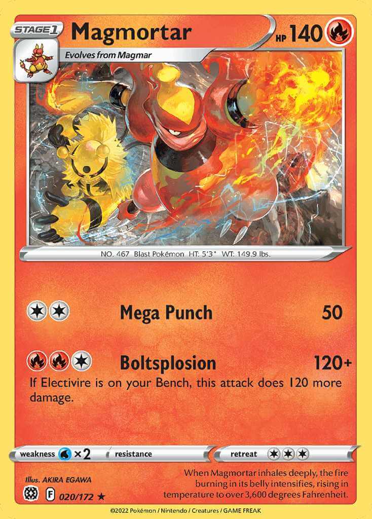 020/172 Magmortar - Brilliant Stars