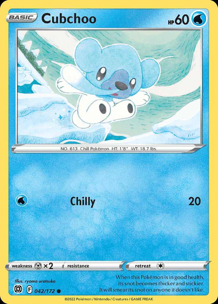 042/172 Cubchoo - Brilliant Stars
