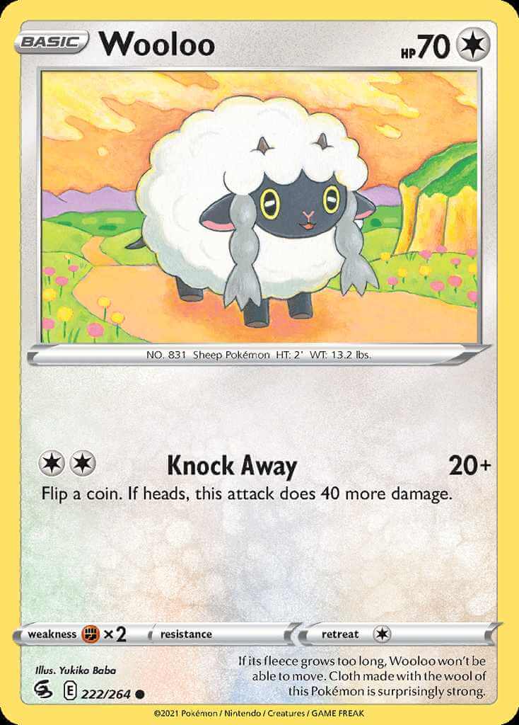222/264 Wooloo - Fusion Strike