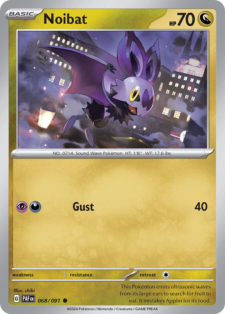 068/091 Noibat - Paldean Fates