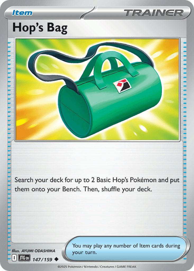 147/159 REVERSE HOLO Hop's Bag - Journey Together