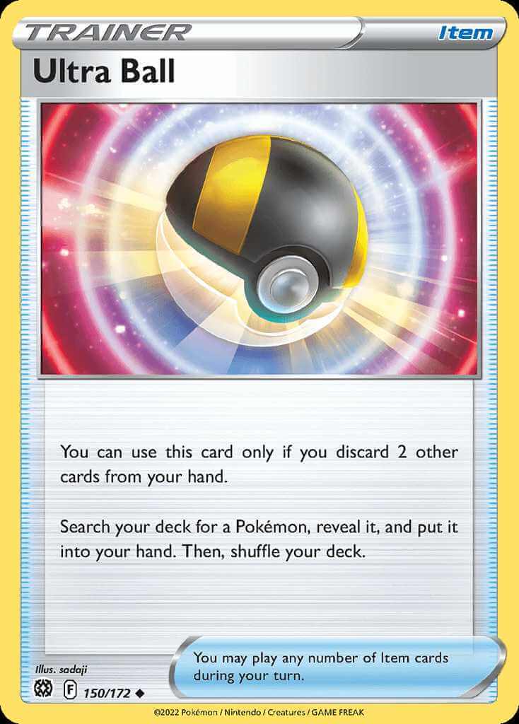 150/172 REVERSE HOLO Ultra Ball - Brilliant Stars