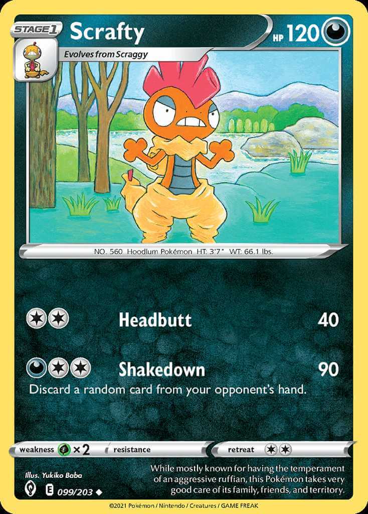 099/203 Scrafty - Evolving Skies
