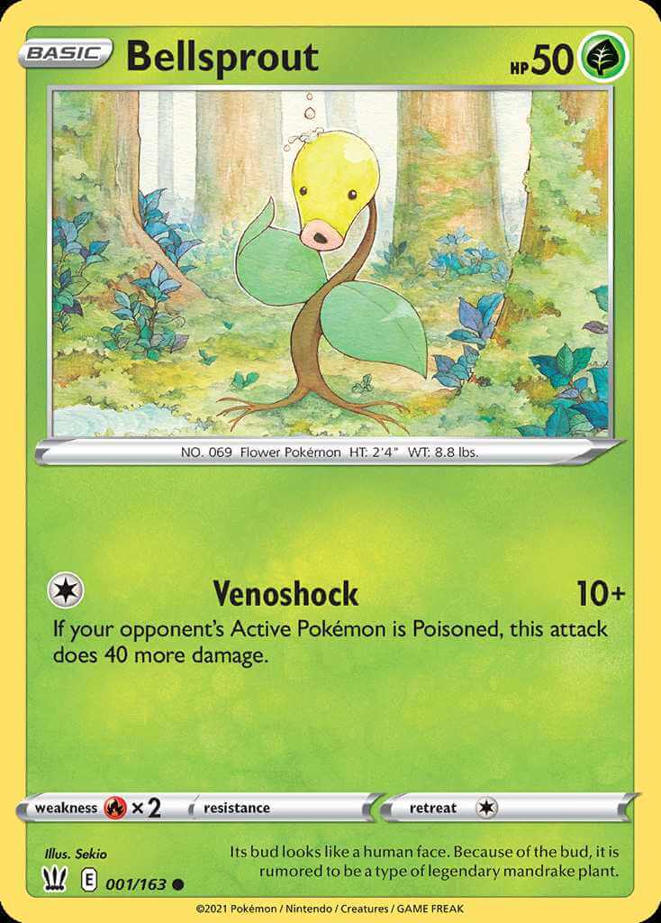 001/163 Bellsprout - Battle Styles