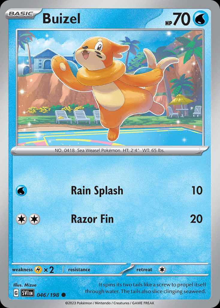 046/198 Buizel - Scarlet and Violet