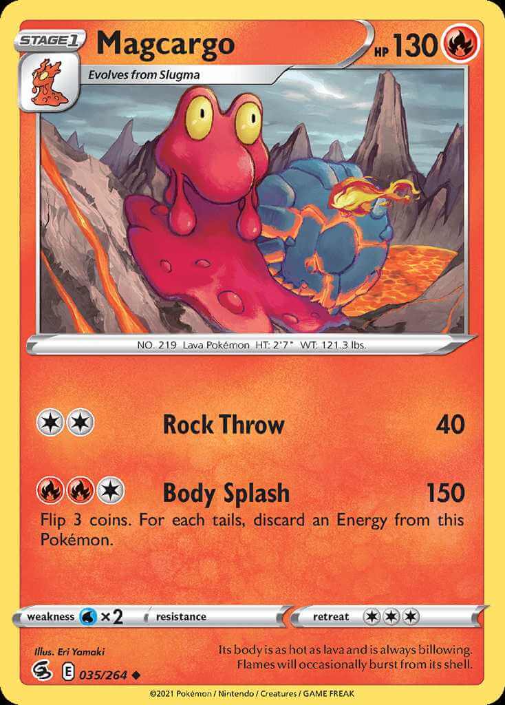 035/264 Magcargo - Fusion Strike