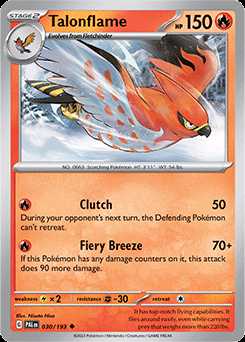 030/193 Talonflame - Paldea Evolved