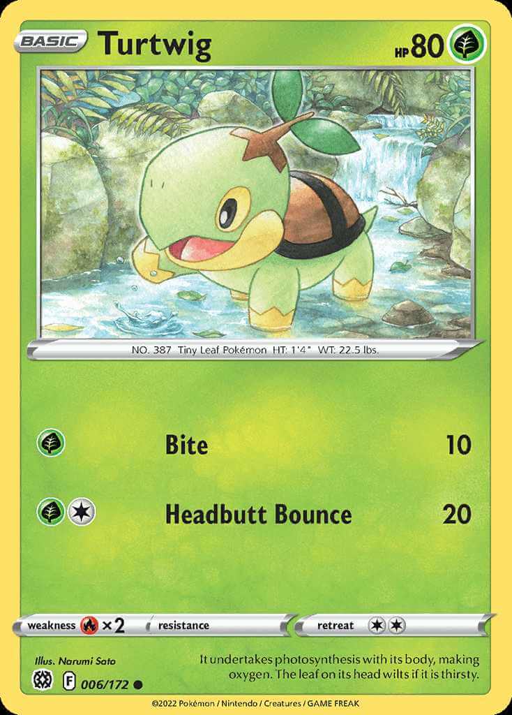 006/172 Turtwig - Brilliant Stars