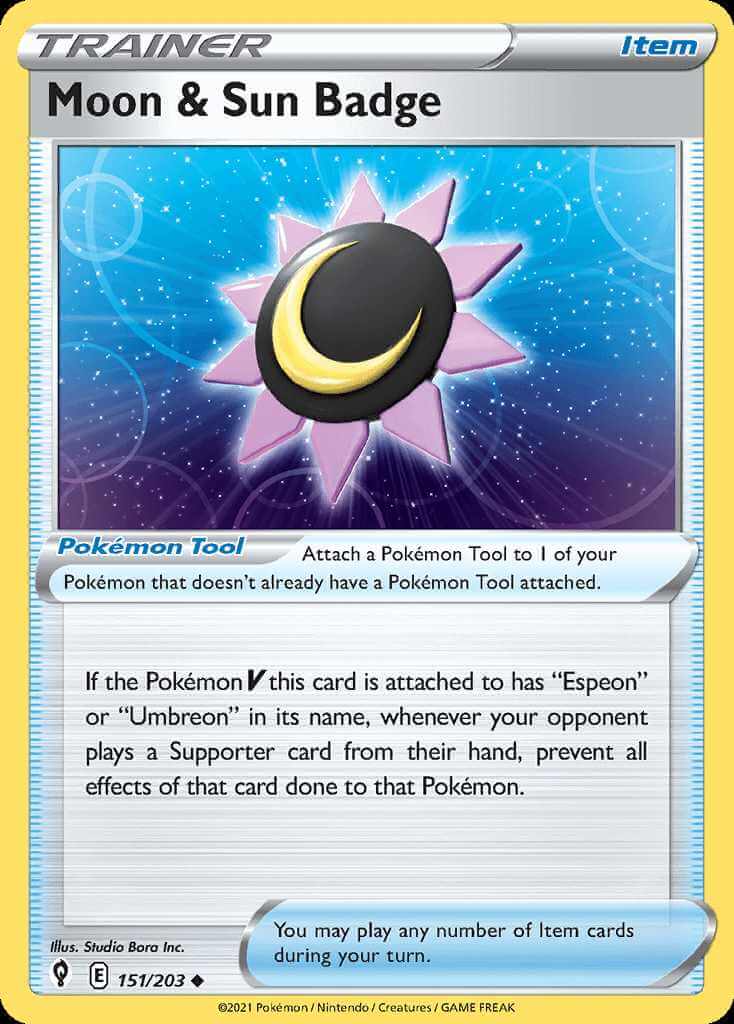 151/203 Moon & Sun Badge - Evolving Skies