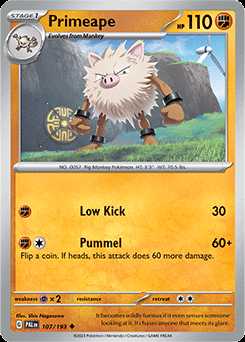 107/193 Primeape - Paldea Evolved