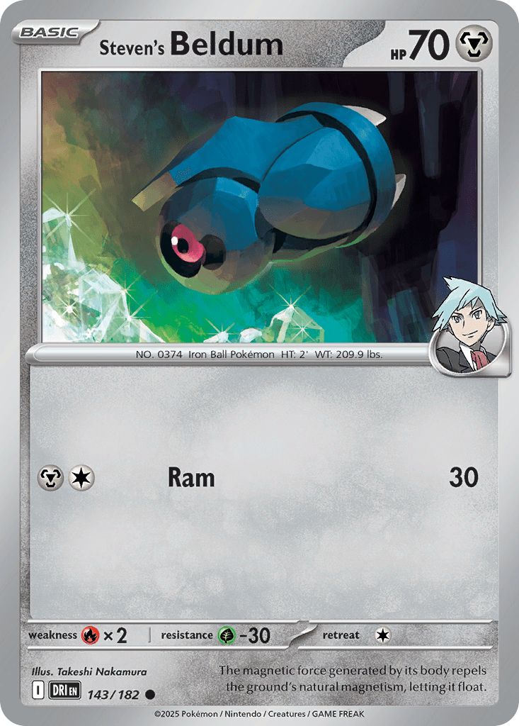 143/182 Steven's Beldum - Destined Rivals